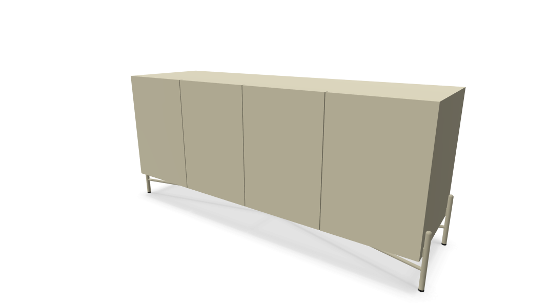 Armoire Basse Linéa Sauge