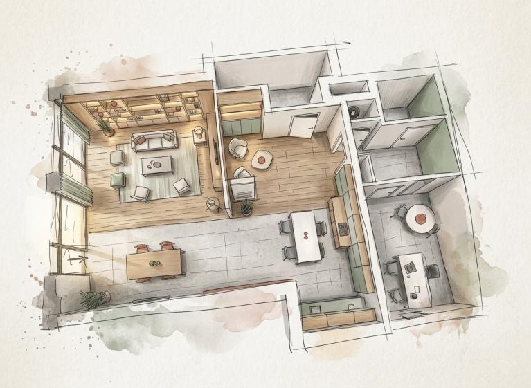 design d interieur renovation travaux appartement maison plans 3d aixlesbains