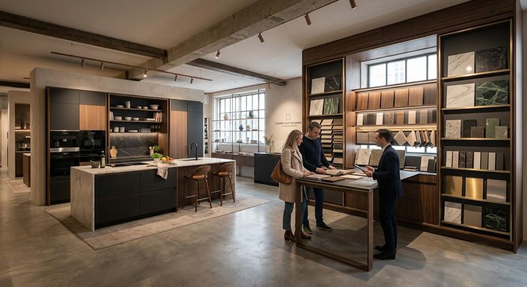 Installation d'une cuisine haut de gamme par un cuisiniste en Savoie